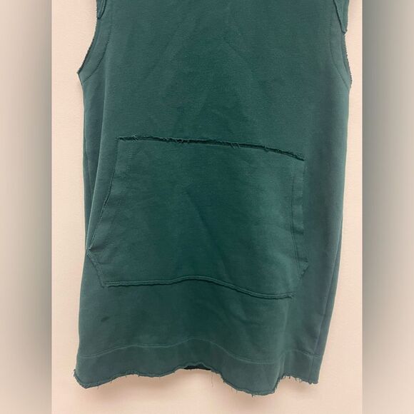 Urban Outfitters BDG Green Hooded Sleeveless Sweatshirt Dress SZ XS - Picture 2 of 7